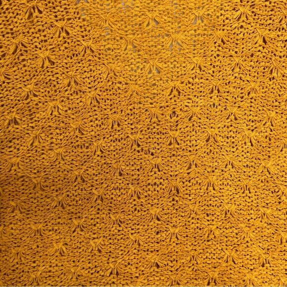 American Eagle Outfitters Mustard Yellow V Neck Three Button Cardigan Size XS - Picture 7 of 9